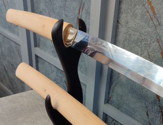 Munenori Shirasaya Tamahagane Katana