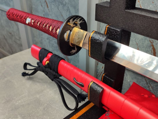Munenori Katana Red Samurai