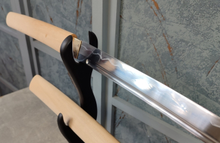 Munenori T10 steel Shirasaya Katana with bo-hi