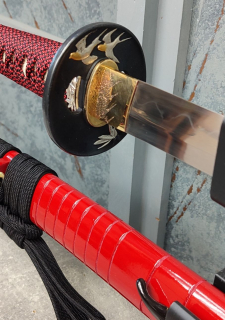 Munenori Katana Red Samurai